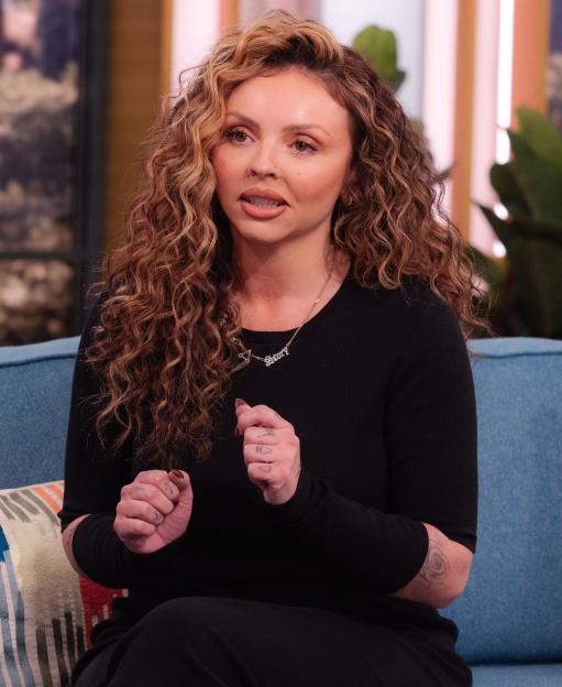 Jesy Nelson on This Morning TV show.