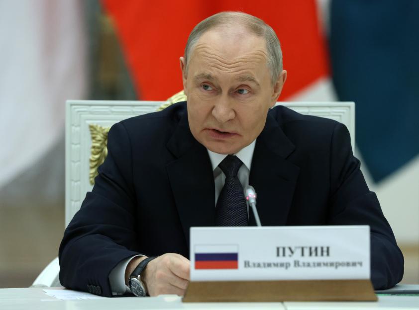Putin Meets PMs Of Shanghai Cooperation Organization Countries In Moscow