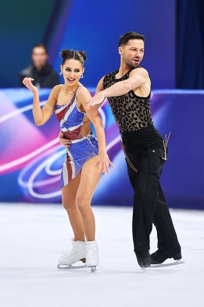 'Rising Ice Stars Lilah Fear and Lewis Gibson Get Support from Major British Pop Icon!'