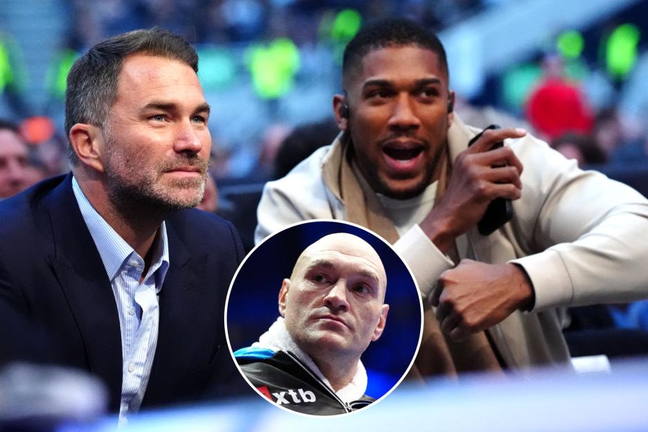 'Anthony Joshua's Surprising Retirement Plans Unveiled by Eddie Hearn During Tyson Fury Fight Talks'